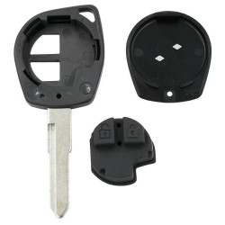 Chiave Scocca Cover Guscio Telecomando 2 TASTI PER SUZUKI SWIFT Opel Agila