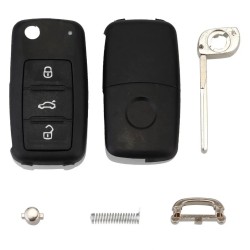 chiave guscio telecomando 3 tasti vw volkswagen golf 5 6 passat b7 cc polo 6r
