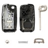 chiave guscio telecomando 3 tasti vw volkswagen golf 5 6 passat b7 cc polo 6r
