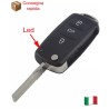 chiave guscio telecomando 3 tasti vw volkswagen golf 5 6 passat b7 cc polo 6r