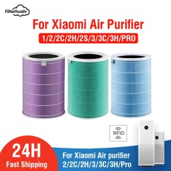 Filtro dell'aria per Xiaomi Mi Purificatore d'aria 1 2 2S 2C 2H 3 3S 3C 3H Mijia Filtri dell'aria Sostituzione HEPA al c