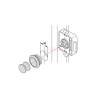 Serratura Push-Lock 26mm Chiusura Pressione Camper Barca Van Pensili