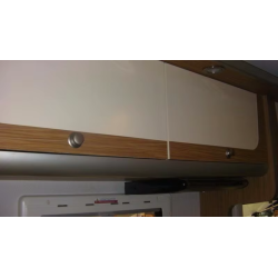 Serratura Push-Lock 26mm Chiusura Pressione Camper Barca Van Pensili
