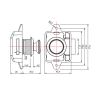 Serratura Push-Lock 26mm Chiusura Pressione Camper Barca Van Pensili