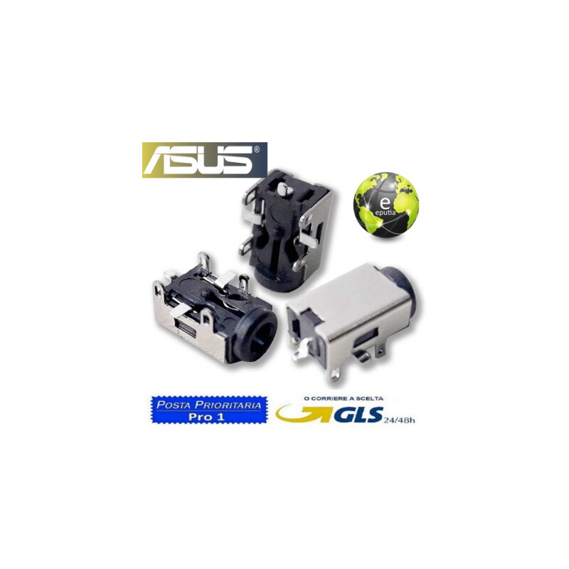 Connettore DC Power Jack Compatibile per Asus eeePC 1011 1011P 1011PX 1011CX