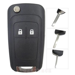 GUSCIO CHIAVE COVER TELECOMANDO PER CHEVROLET CRUZE AVEO SPARK CAPTIVA MATIZ 2T