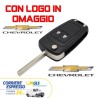 GUSCIO CHIAVE COVER TELECOMANDO PER CHEVROLET CRUZE AVEO SPARK CAPTIVA MATIZ 2T